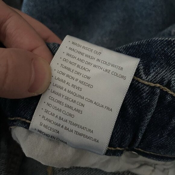 KanCan Maurices Women 33 Distressed Denim Boyfriend High Rise Paperbag Jean NWOT - Picture 13 of 13